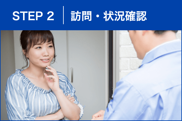 STEP_2 訪問・状況確認